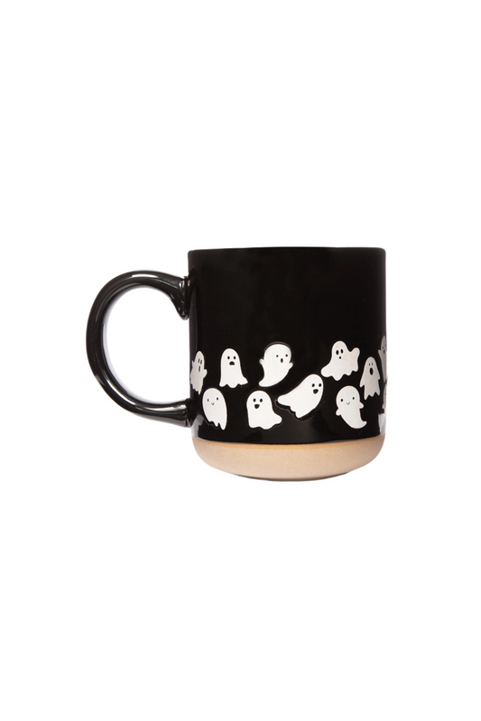 Ghost Pattern Coffee Mug - FINAL SALE