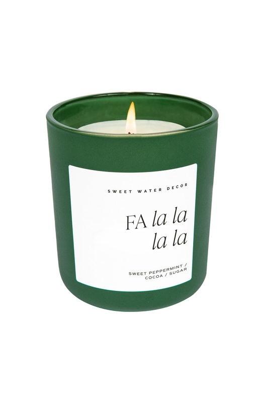 Fa La La Soy Candle - FINAL SALE