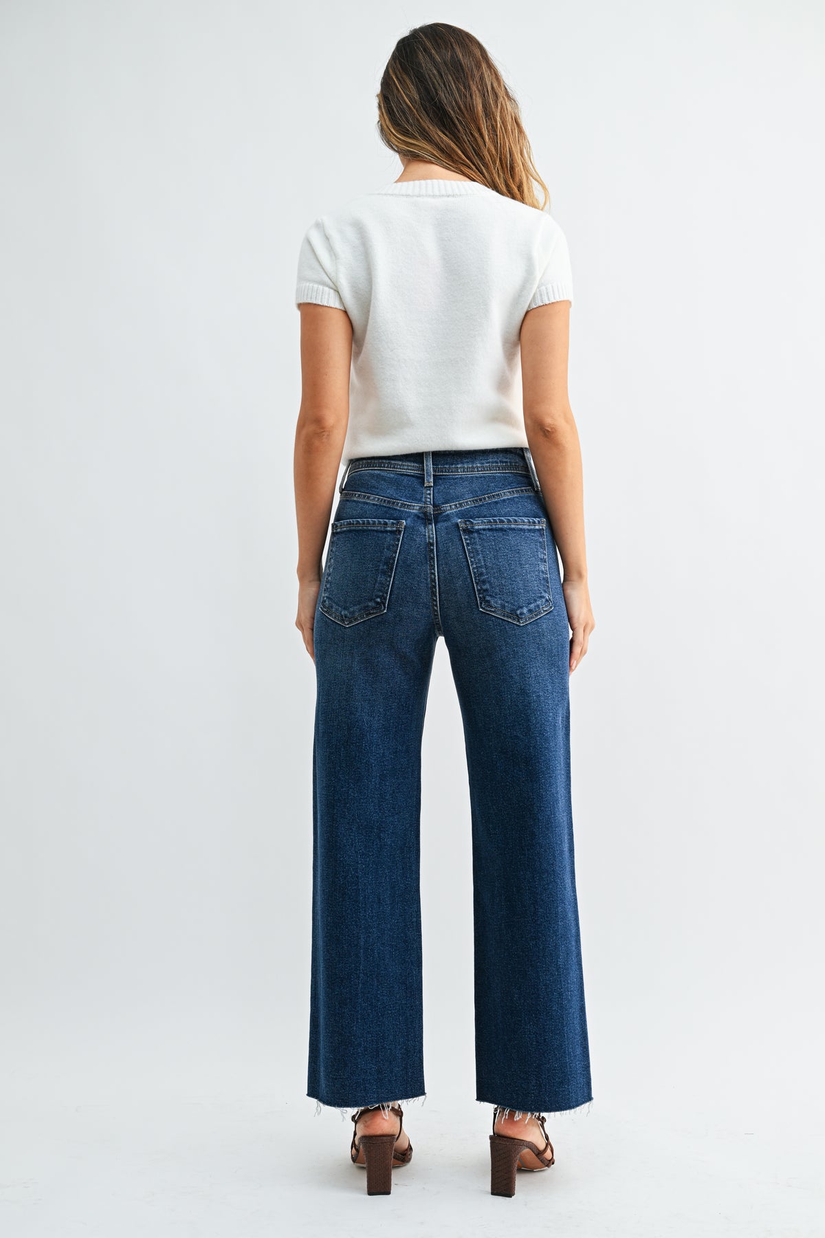 Darcy Dark Wash Utility Denim